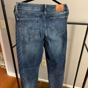 Lucky Brand Dark Wash High Rise Straight Leg Jeans - 12R